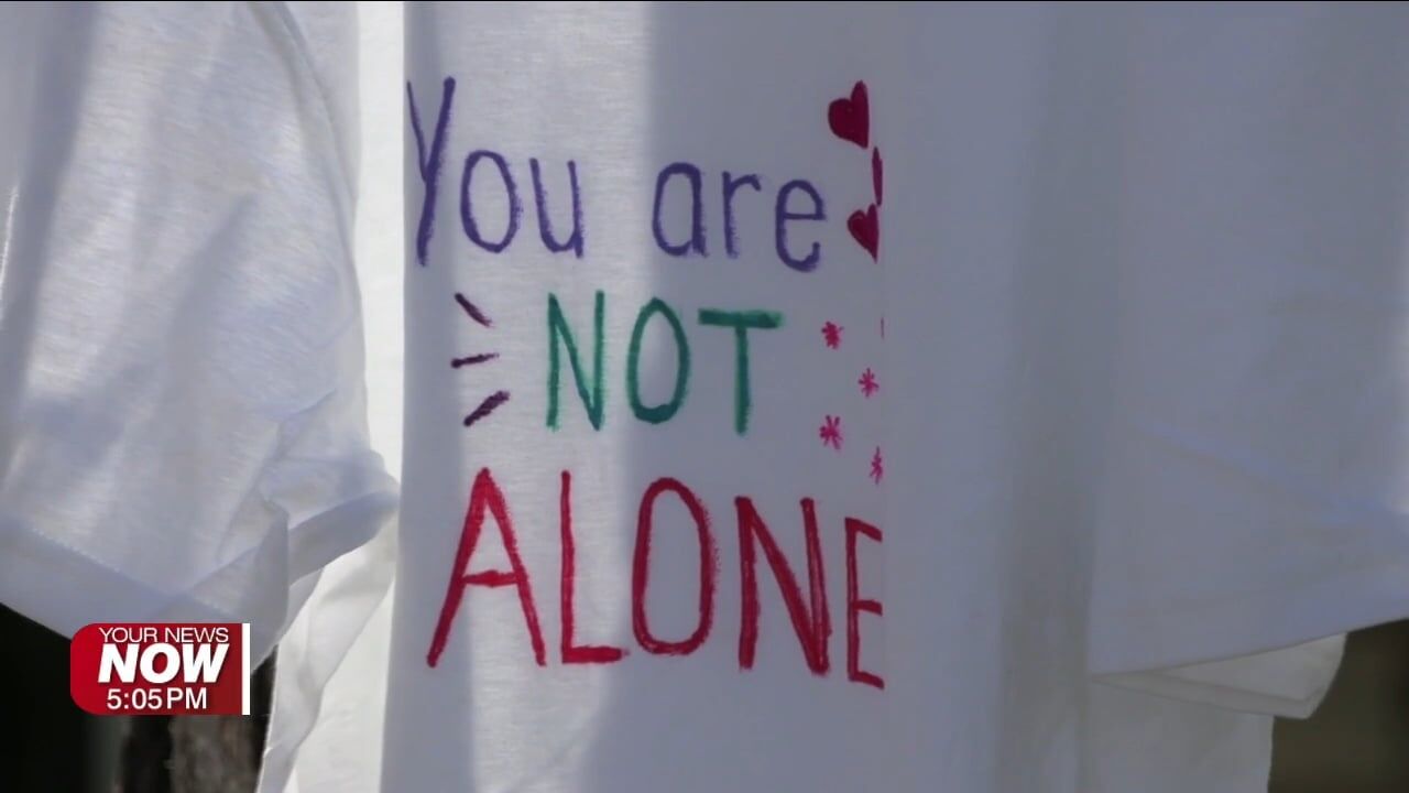 UNOH raises awareness with “Clothesline Project” for Sexual Assault Awareness Month
